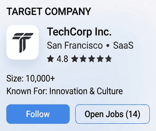 Target Company — Company profile and insights